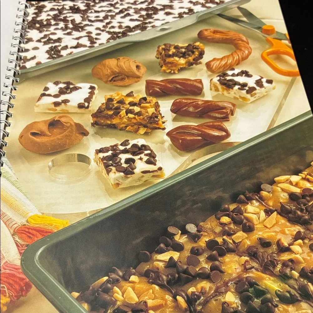 Vintage 3 piece Spiral-Bound Cookbook set